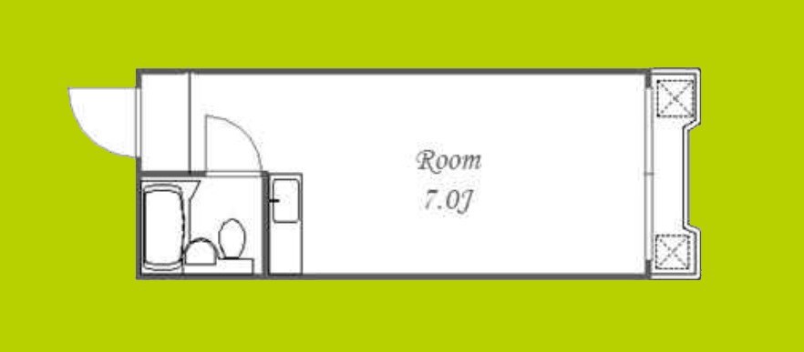 シャンクレール南堀江 間取り