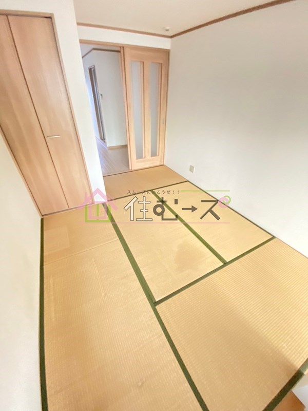 湯里田中コーポ ベッドルーム