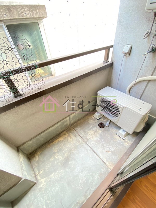 リアライズ湯里 ベランダ