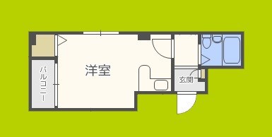 Cube新今里 間取り