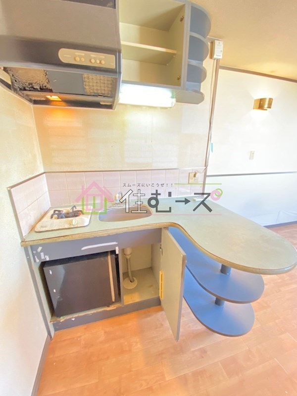 Cube新今里 キッチン