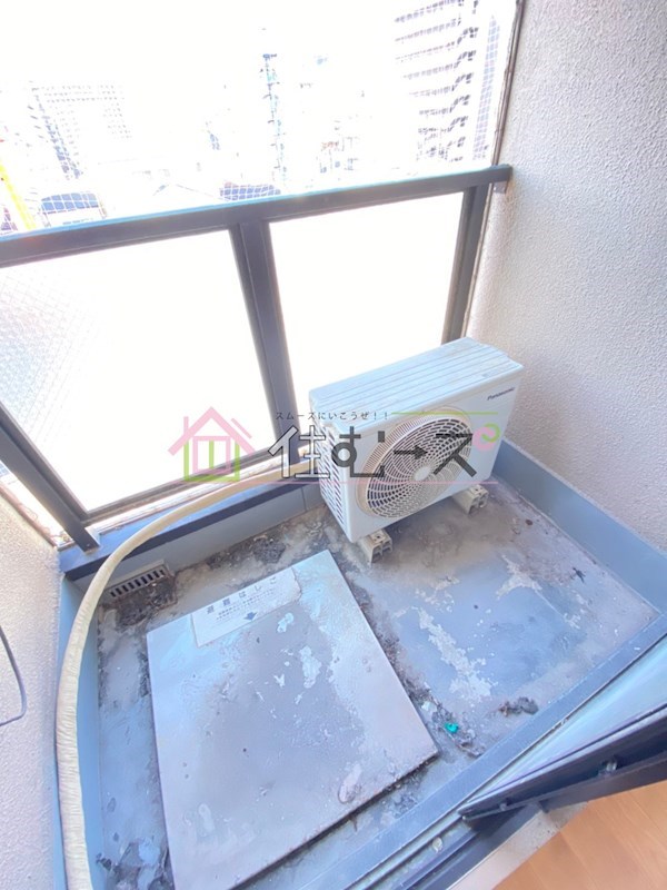 Cube新今里 ベランダ