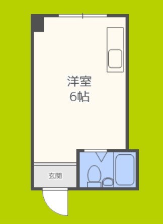 大宝　上本町ロイヤルハイツ 間取り