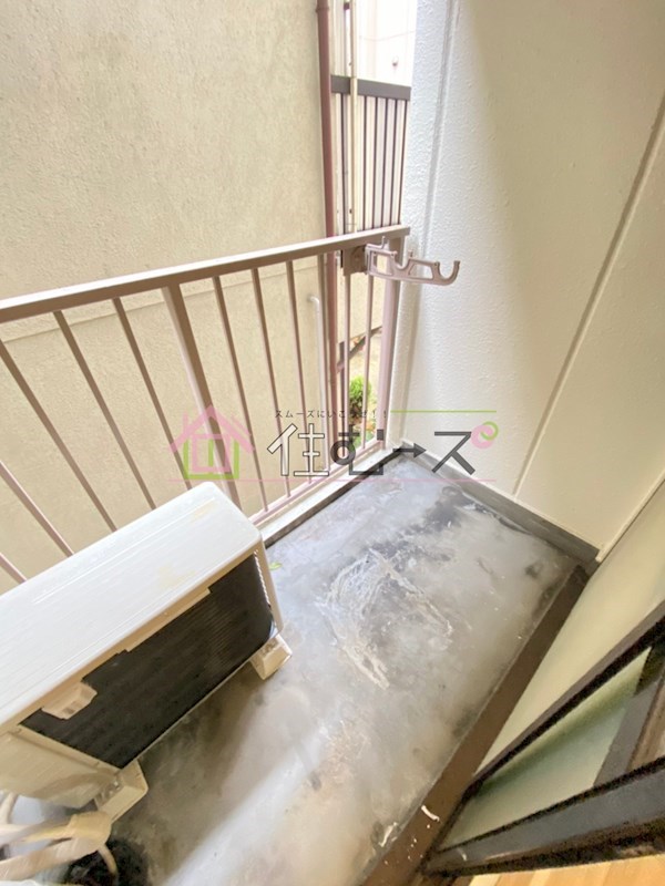 ハイツ南の風 ベランダ