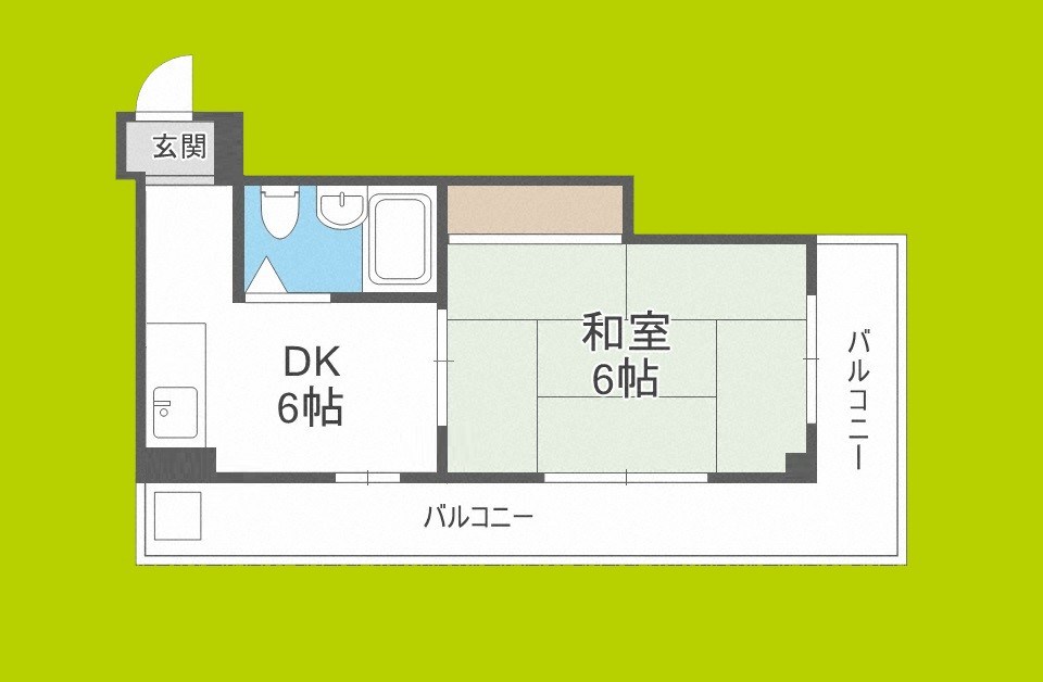 プチハイツタナカ 間取り