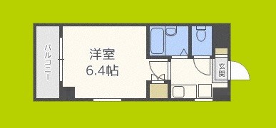 ラッキーセンター河堀口マンション 間取り