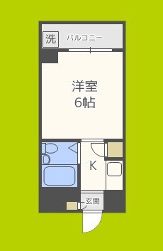 美章園中村ビル 間取り