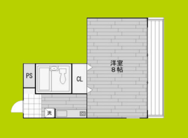 南堀江レヂデンス 間取り