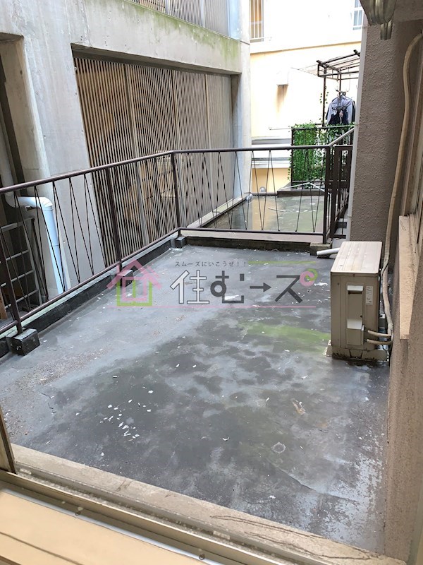 西村ビル ベランダ