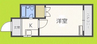 キッポー天王寺北 間取り