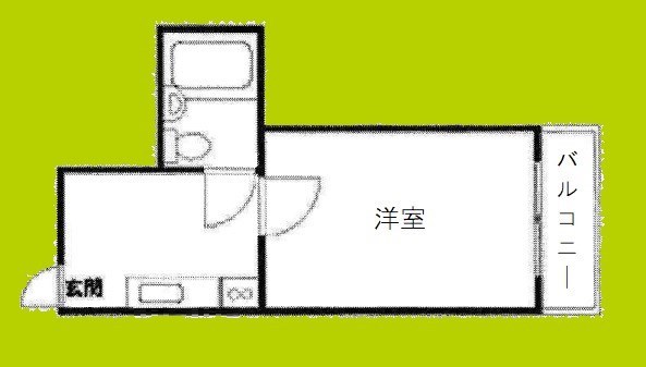 ハイツ材木町 間取り