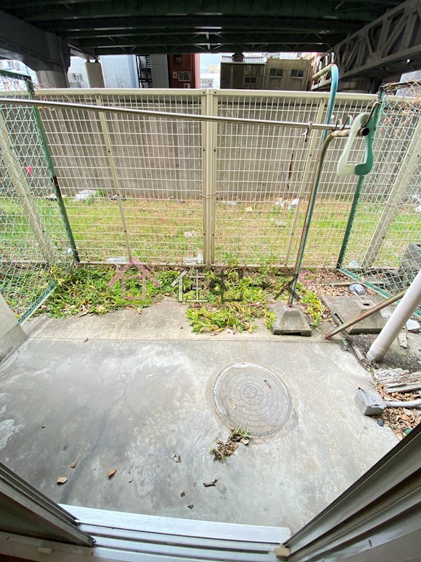 ハイツ材木町 ベランダ