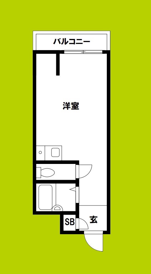 クリア塚本 間取り