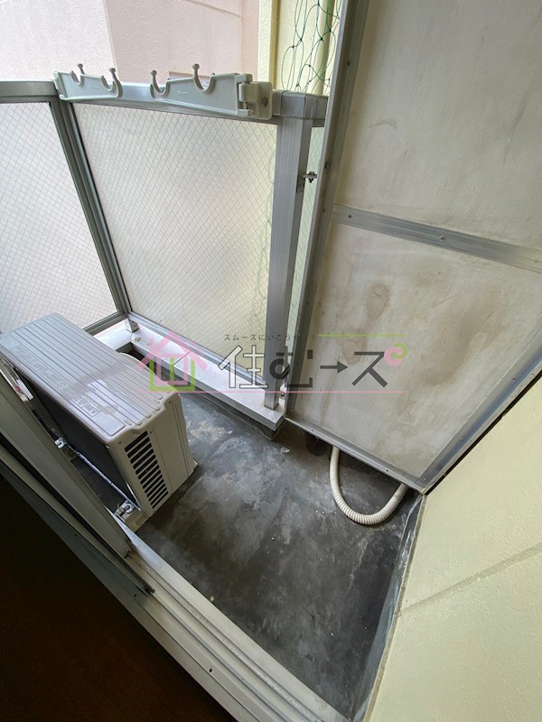 レジデンス堀江 ベランダ