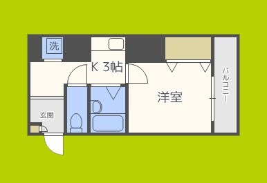 ODESSA南船場 間取り