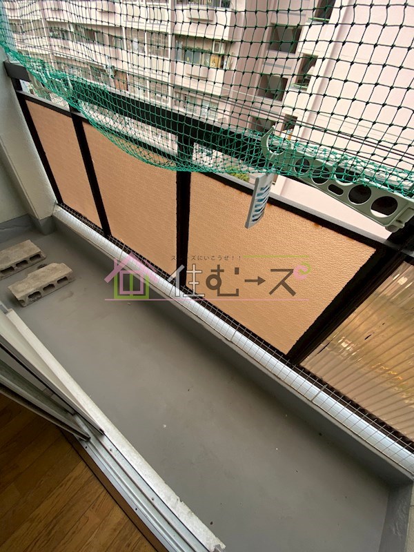 千船ハイツ ベランダ