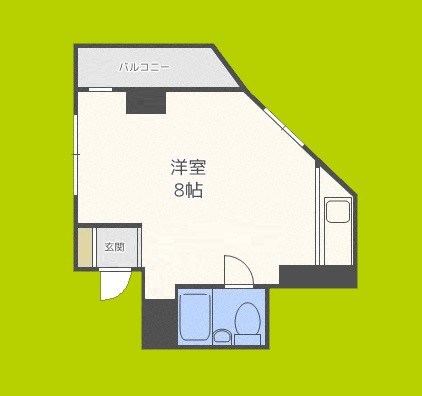 メゾン阿波座 間取り