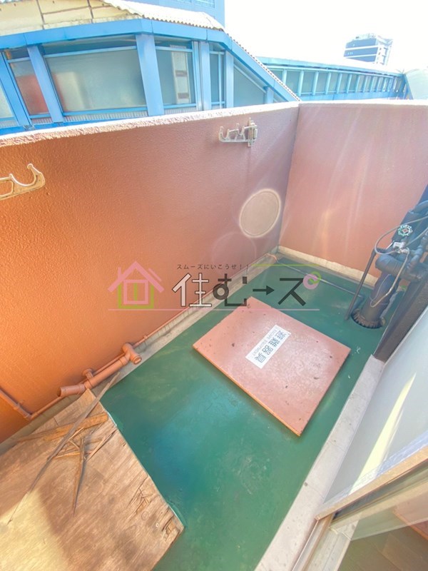 ポートヴィラメイセイ ベランダ