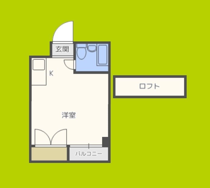 ロフティ淡路Ⅰ  間取り