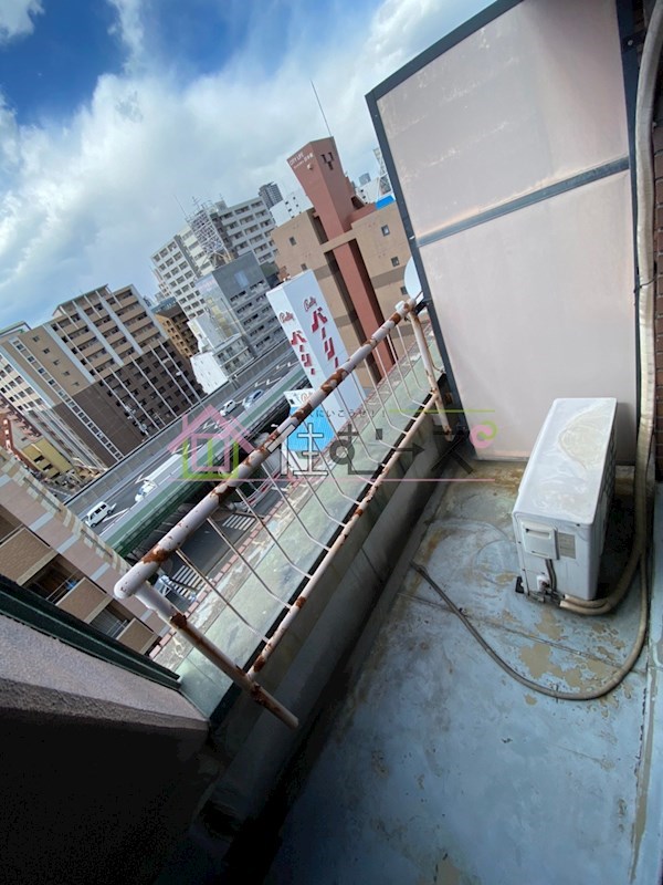 グラシア松屋町 ベランダ