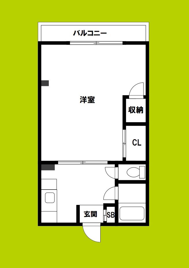 パレス帝塚山 間取り