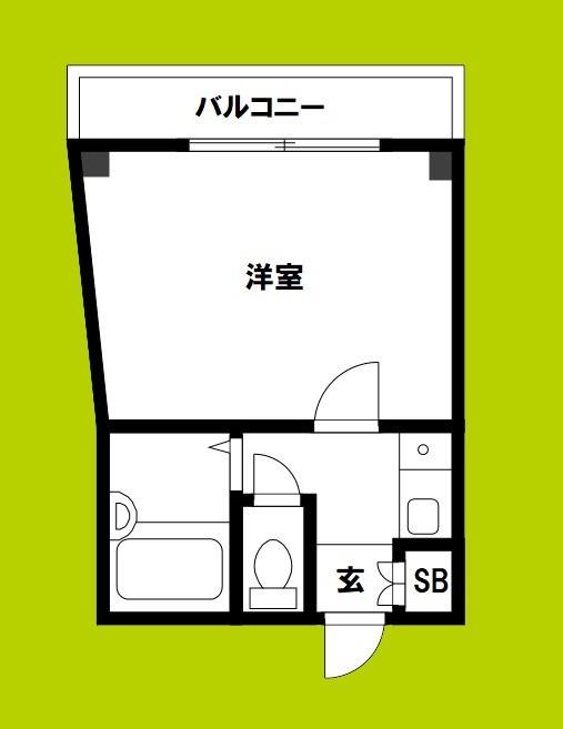 フォンティーヌ桃谷 間取り