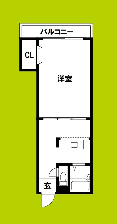 サニーハイツ住吉 間取り