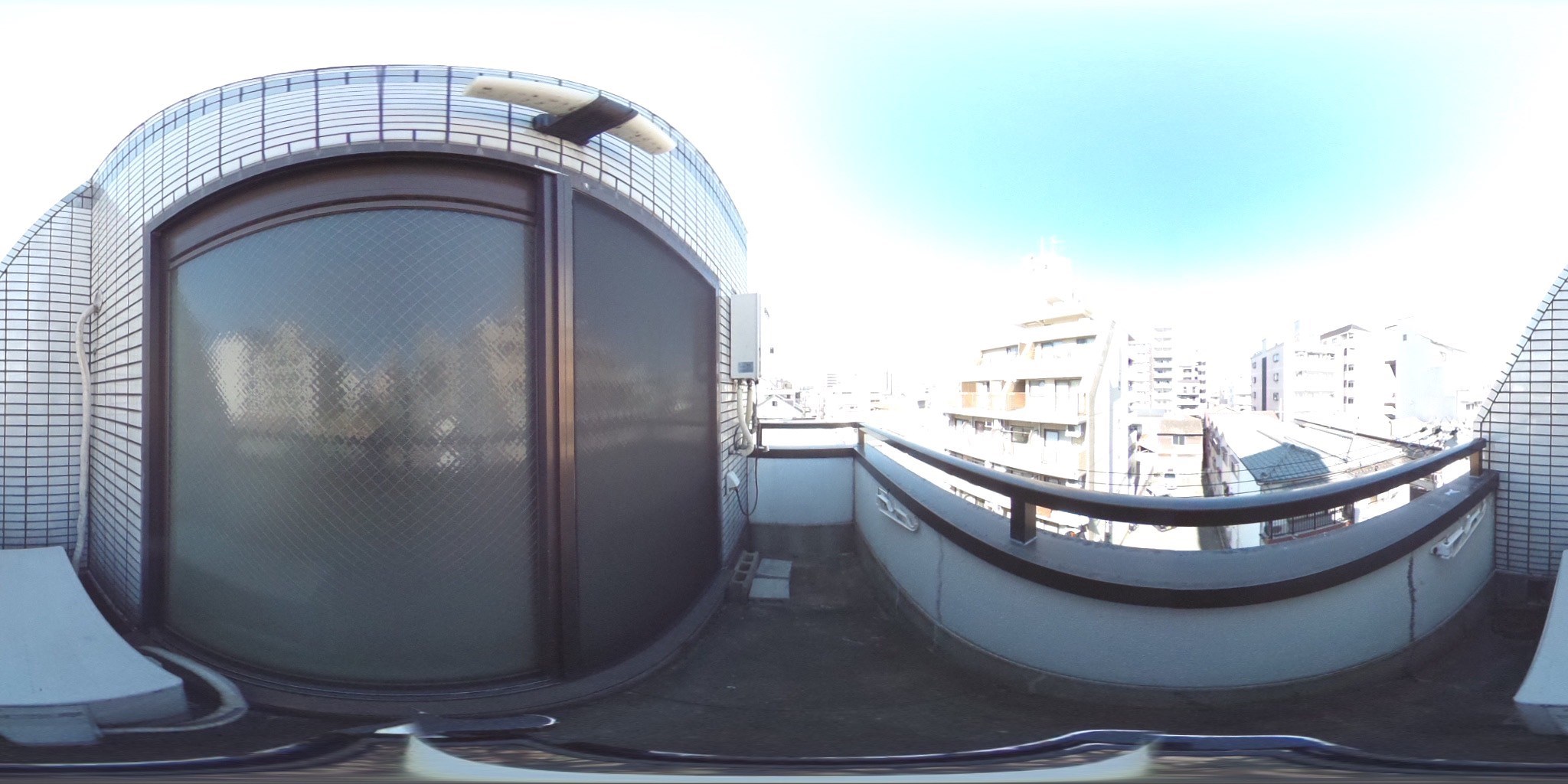 サンプラザ今里Ⅵ番館 ベランダ