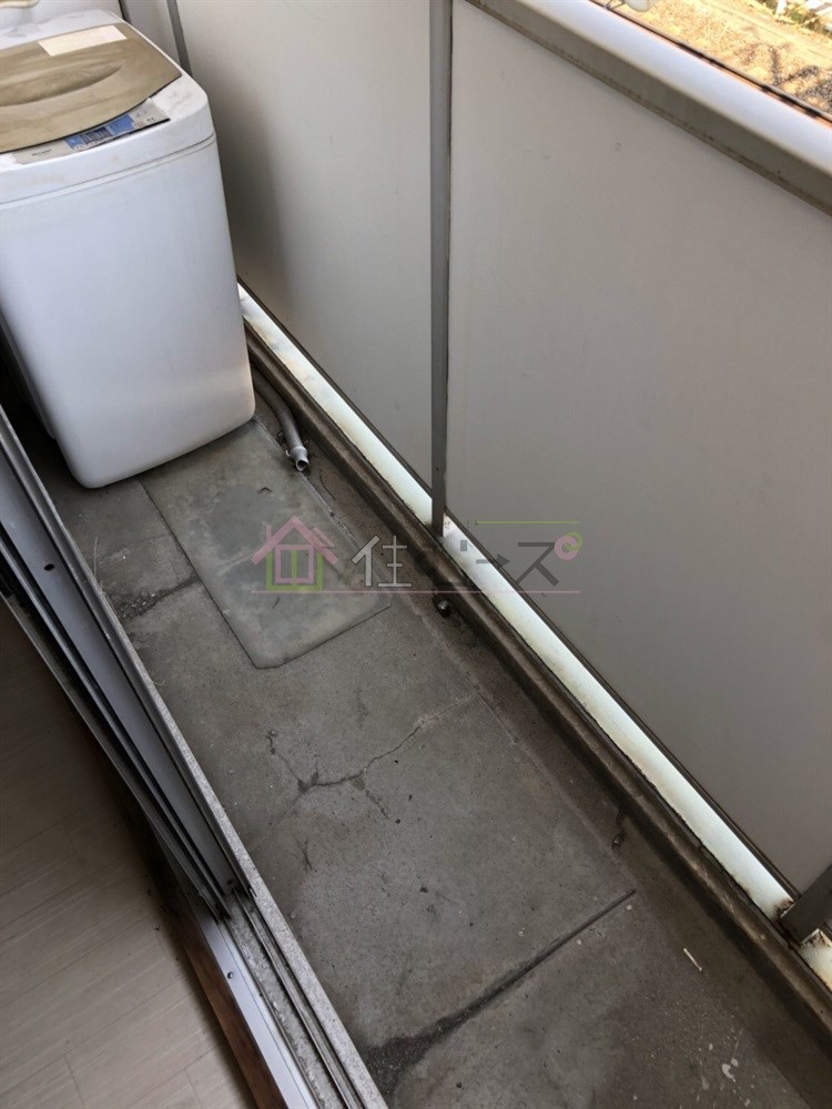 グランハイツ上新庄 ベランダ