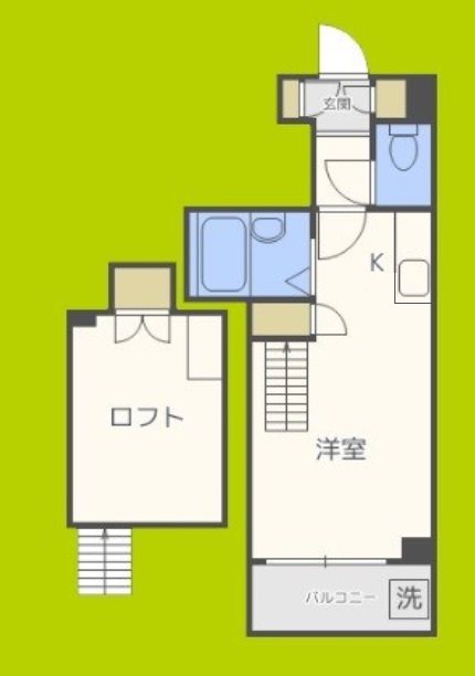 コスモレジデンス北加賀屋Ⅱ 間取り