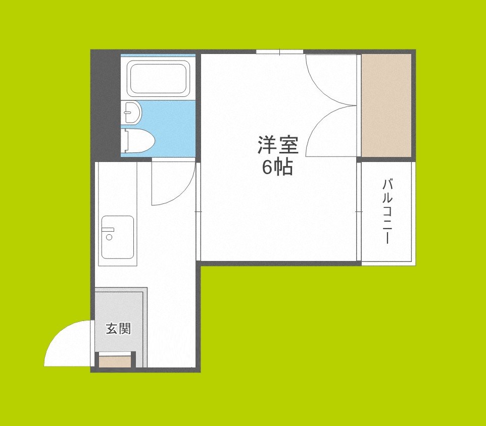 ジョイフルハイツ小谷 間取り