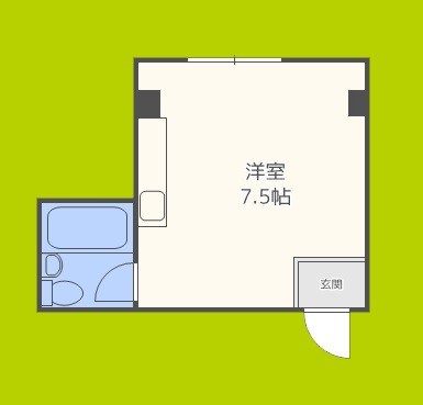 ハイツ滝川 間取り