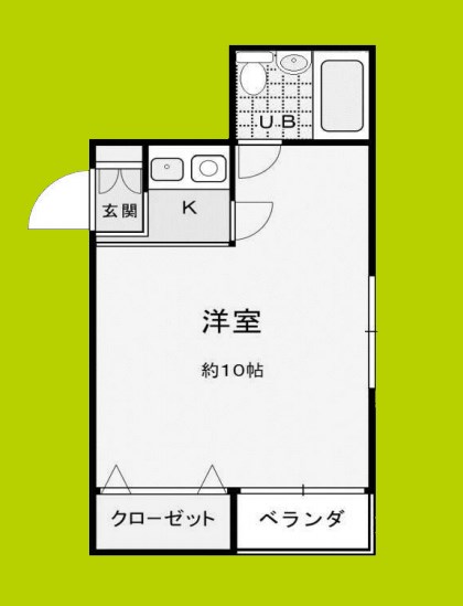 龍王関目マンション 間取り