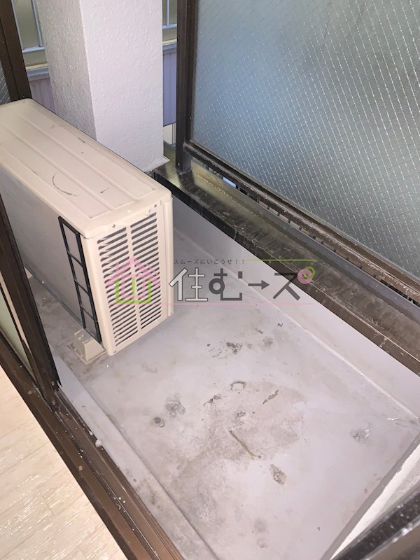 龍王関目マンション ベランダ