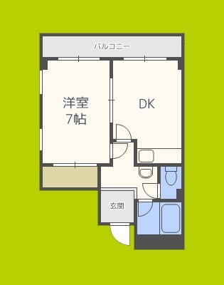 あびこ阪下マンション 間取り