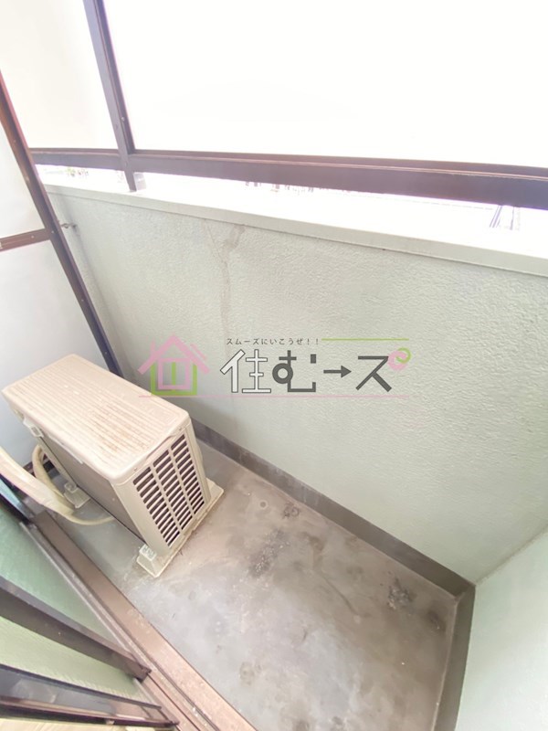 野江ハイツ ベランダ