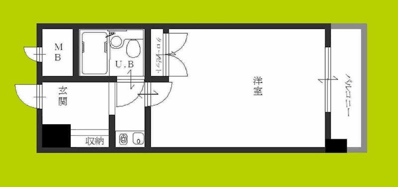 グリーンビュー田川 間取り