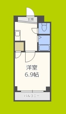 フォレストスクエア西長堀 間取り