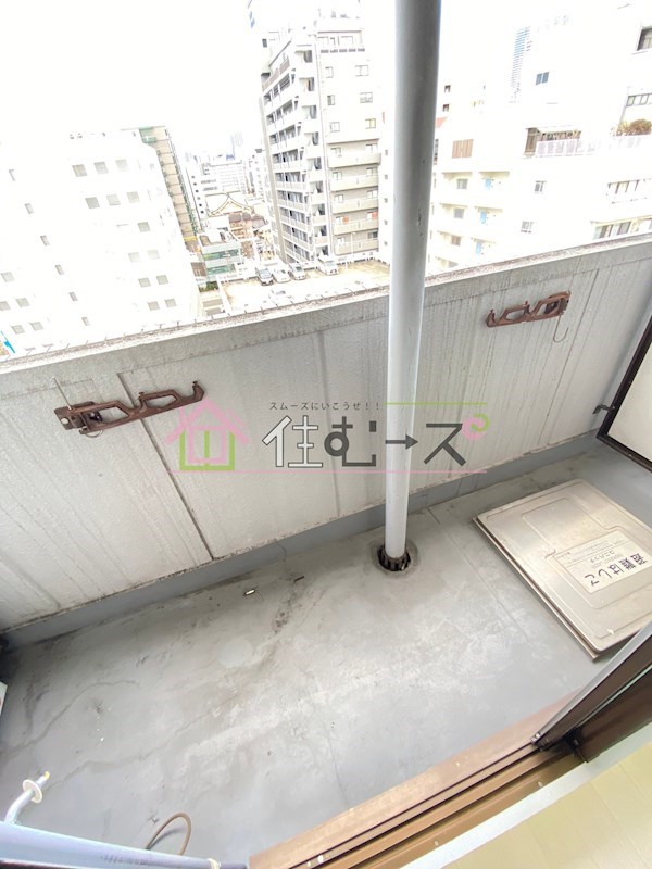 フォレストスクエア西長堀 ベランダ