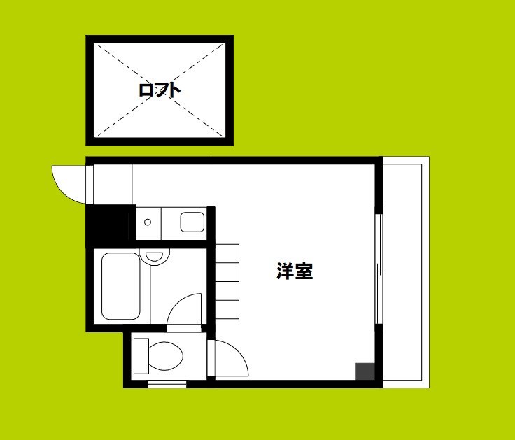 シルクロード勝山Ⅱ 間取り