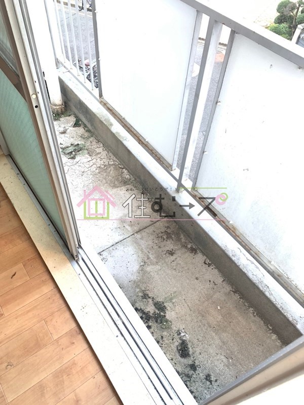 プレアール上新庄Ⅲ ベランダ