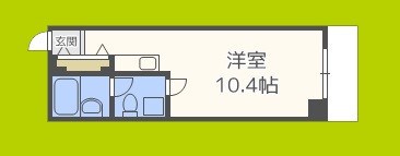 ライオンズシティ難波南 間取り