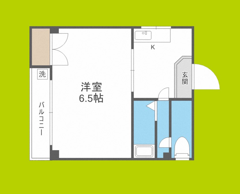 ヴァンベール大今里 間取り