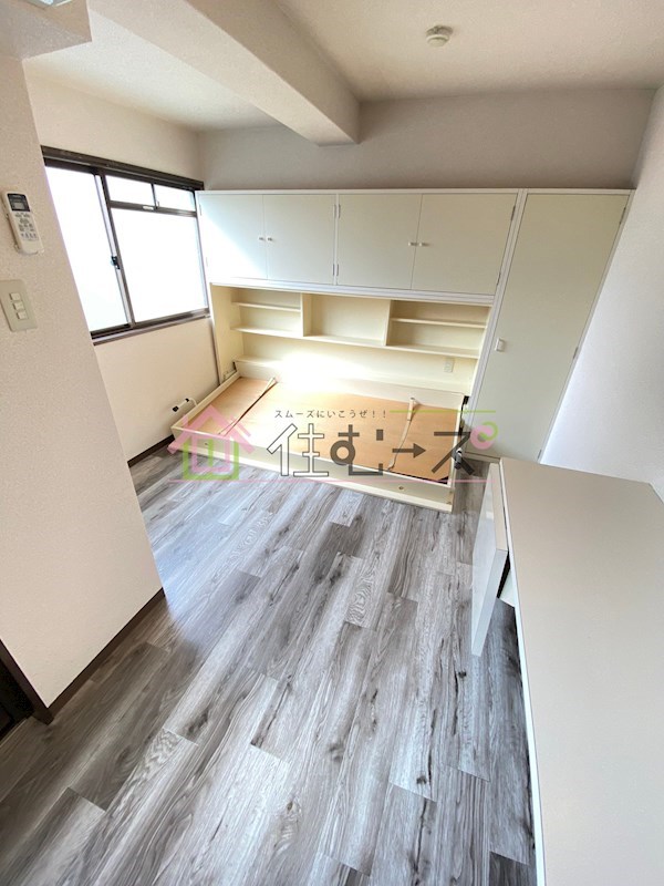 大国町池田マンション ベッドルーム