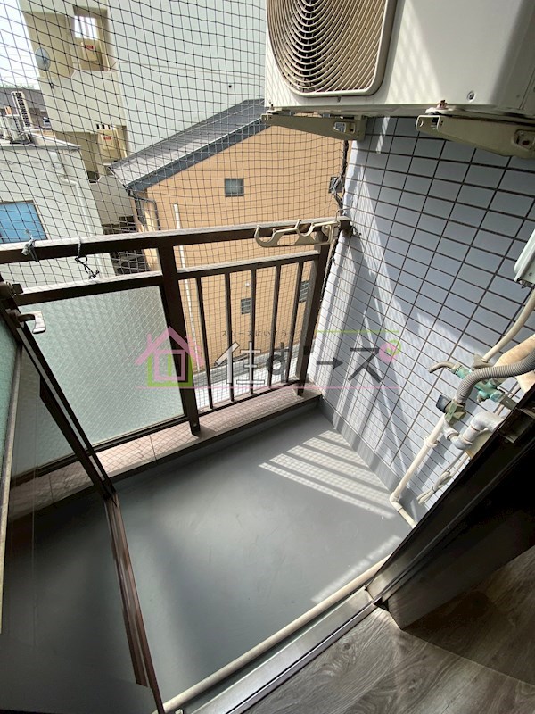 大国町池田マンション ベランダ