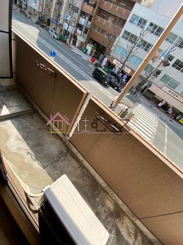 ドエル南森町 ベランダ