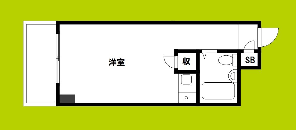 朝日プラザ塚本Ⅱ 間取り