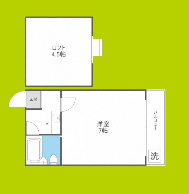 クリオ福島 間取り