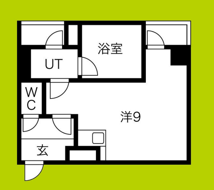 リヴェール阿波座 間取り