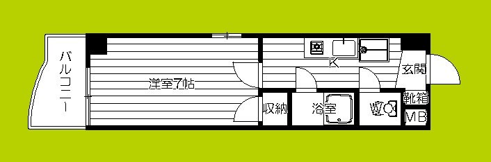 ドエル天満橋 間取り